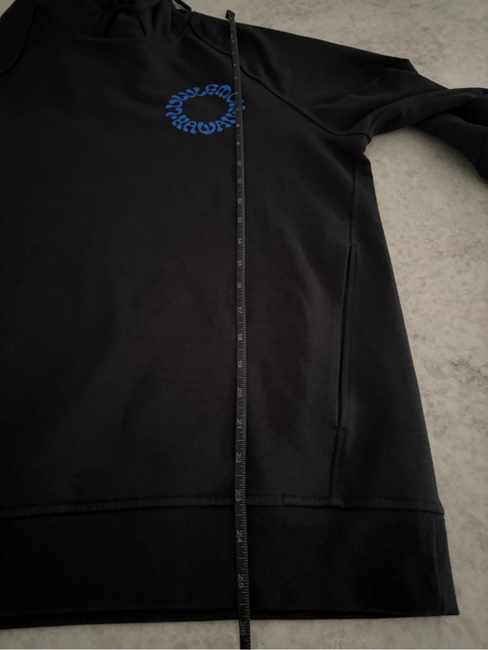 Lululemon Hawaii Hibiscus Hoodie Sweatshirt - Black / Size M - Picture 7 of 9